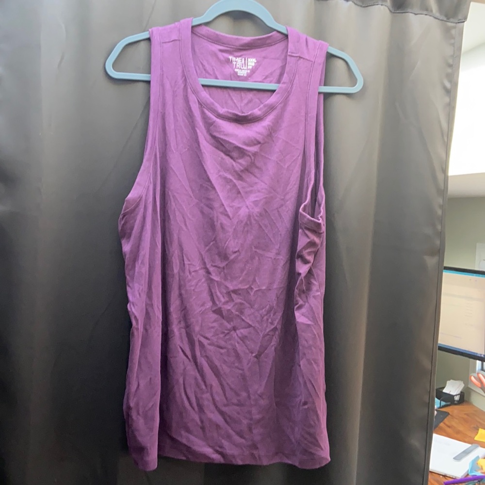 Purple tank top